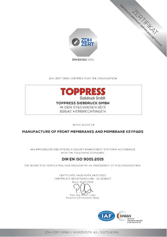 certified for manufacturing from graphic overlays and keypad membrane switches manufacturing from graphic overlays and keypad membrane switches